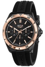 Sector R3271631004 Herrenuhr Chronograph 45mm 10ATM