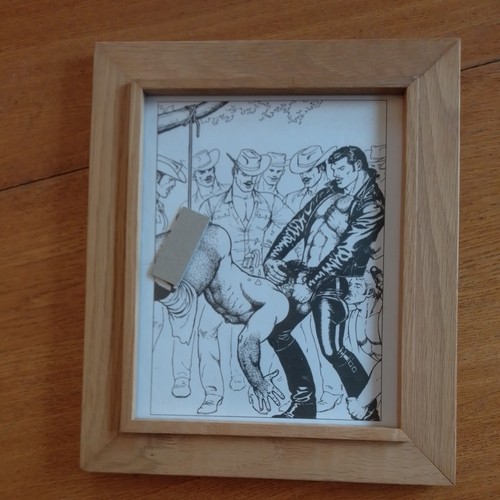 Tom finland gerahmter druck - finland,
