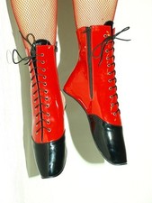 ballet boots  lack pu   producer POLAND  -heels 0cm-grobe 37-47  fs1120