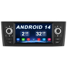 Android 14 Autoradio Für Fiat Grande Punto Linea 07-12 Apple Carplay GPS RDS 32G