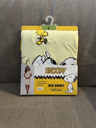 Snoopy big shirt nightwear - snoopy, gr