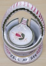 Teebeutelablage 4 er Set, Porzellan, (S585)