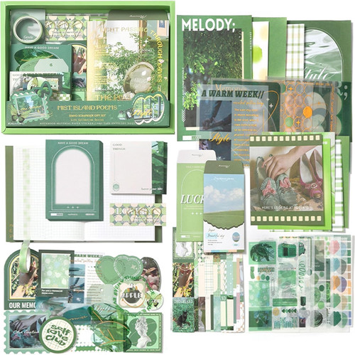 Scrapbook papier set 237 blatt - papier,