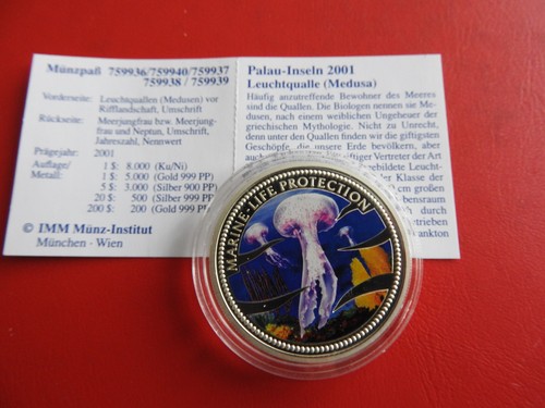 Palau dollars 2001 silber - 5,