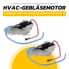 2x Gebläseregler Widerstand