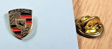 Porsche Pin Logo lackiert -