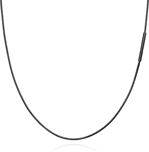 Leder halskette männer - halskette,
