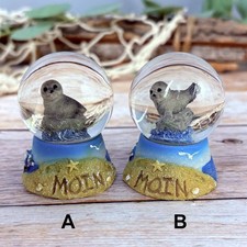 Schneekugel Ø 4,5cm Seehund