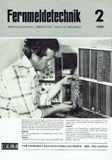 Fernmeldetechnik Zeitschrift ENSAD ZBWL UFT 771 Elektronik DDR 1980 Heft 2