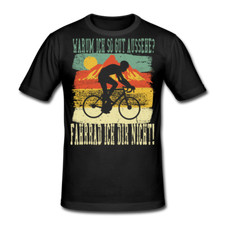 Fahrradfahrer Radfahrer T-Shirt Rennrad Radler Geschenk