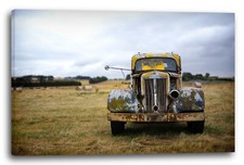 Wandbild Verrosteter alter