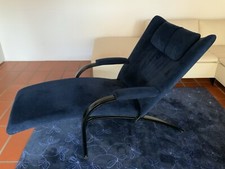  Designer Sessel WK Wohnen 698 Spot Relaxfunktion in Alcantara Blau