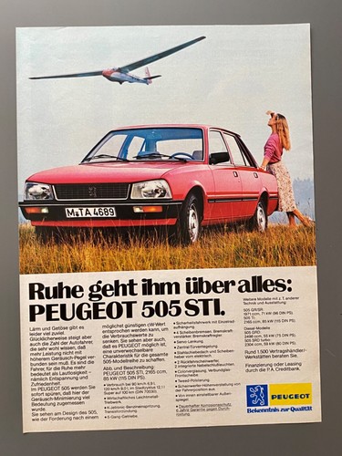 1981 peuegot 505 sti - 505,