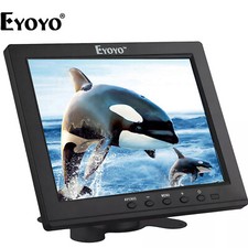 Eyoyo 8Inch HDMI Monitor 1024x768 HD Color Screen VGA BNC AV CCTV Camera Display
