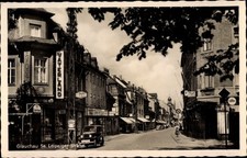Ak Glauchau in Sachsen, Leipziger Straße, Zum Löwen, Bretschneider... - 10419043