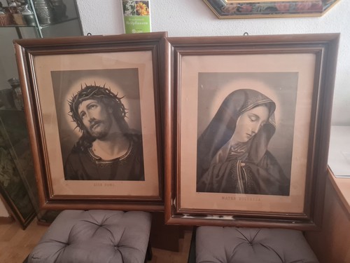 Alte heiligenbilder maria - alte,