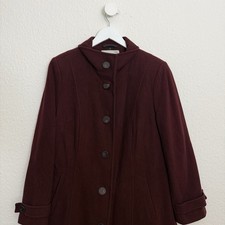 Canda Damen Mantel Weinrot Gr