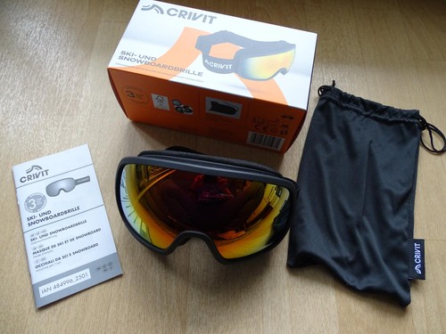 Skibrille verspiegelt auch