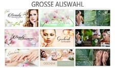 Viel Auswahl! Gutscheinkarten Wellness Massage Beauty Fußpflege Physiotherapie
