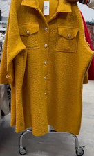 Mantel Jacke  Boucle Winterjacke onesize Gr.ca 48,50,52  3XL 4XL