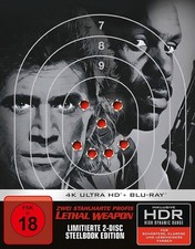 Lethal Weapon 1 - Zwei stahlharte Profis - 4K Ultra HD Steelbook # UHD+BD-NEU