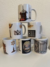 Freimaurer Tasse mit reichlich