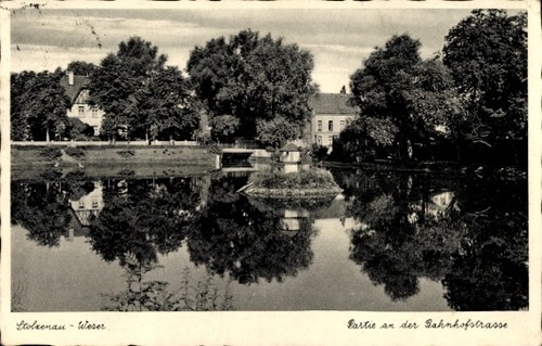 Stolzenau der weser - ak,