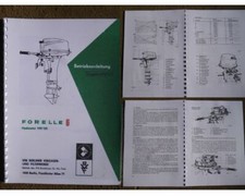 NVA / DDR BOOTSMOTOR FORELLE 6  ANLEITUNG,FORTSCHRITT,IFA,DDR BOOT