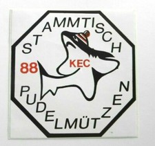 Werbe aufkleber kec stammtisch - kec,