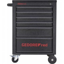 Gedore Werkstattwagen Mechanic schwarz mit 6 Schubladen