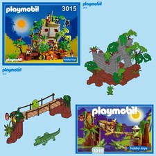 Playmobil 3015 3016 3017 3018 Dschungelruine Alligator Schlucht ERSATZTEILE SERVICE