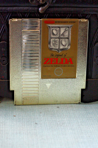 The legend zelda cartridge - of,