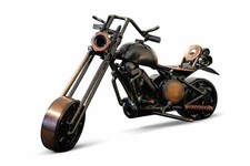 Handgefertigtes Altmetall