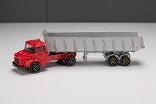 Majorette Scania LKW Zugmaschine m. Anhänger 1:100 Die-Cast Model 1979 France