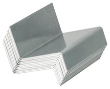 Z-Blech | Z-Winkel für Regalböden | 8 Stück | 50x80 mm | Auflageblech Regalboden