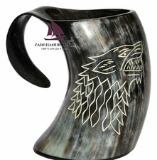 ZAIN Wikinger Trinkhorn Becher