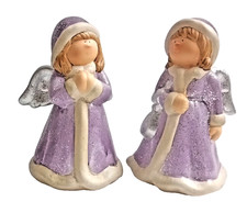 Engel-Figur 2-Set Engel betend