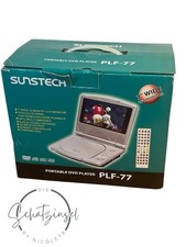 SUNTECH PLF-77 tragbarer DVD Player 7” TFT Monitor Tasche OVP Fernbedienung