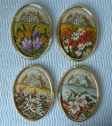 Ovale gobelin stickbilder - stickbilder,