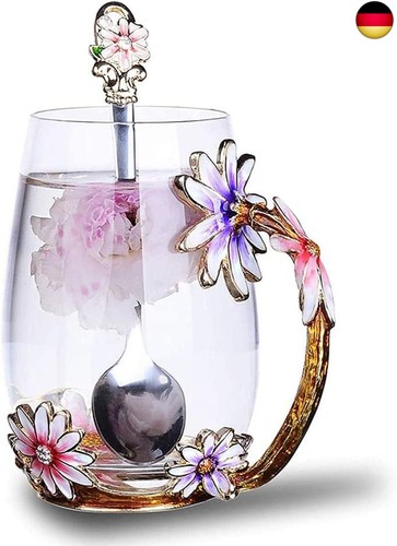 Enamel glas kaffeetassen - enamel,