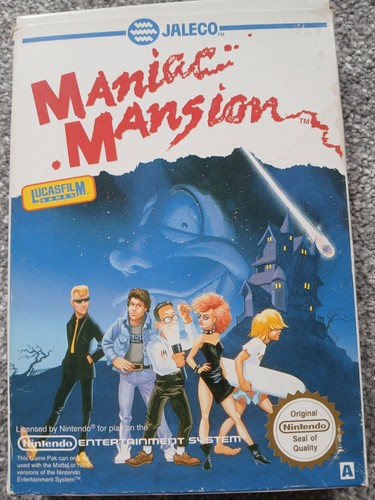 Nes maniac mansion spiel - maniac,