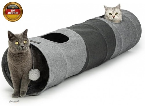 Katzentunnel mit spielball - katzentunnel,