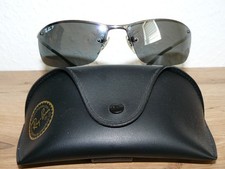 Ray Ban RB 3183P polarized  004/82  63-15  125 - Gunmetall incl. Etui - TOP