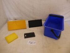 1x Fugenbrett, Fliesen Fugenwaschset, Fuge 5tlg. ex Bundeswehr (FWS1)