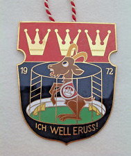 1.FC Köln Orden 1972 Fußball Abzeichen Emaille Kölner Karnevalsorden Köln 2025