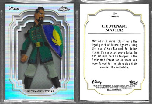 Topps chrome disney 2024 160 - disney, #160