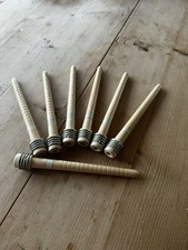  5 x Holzspindel Garnspule