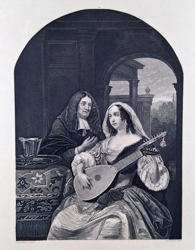 Original stahlstich 1850 - stahlstich, um