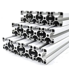 Alu-Profil 40x40mm, 200mm, Nut