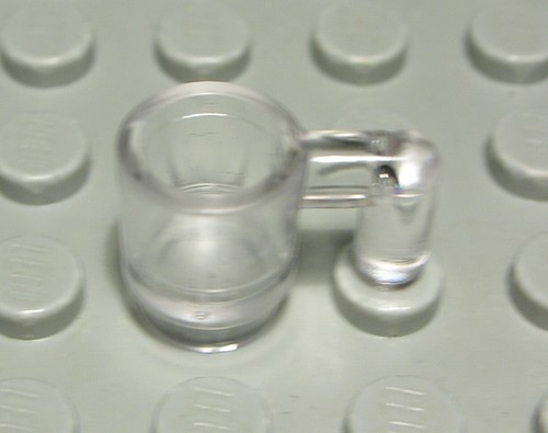 Lego figur zubehör tasse - zubehör, glas